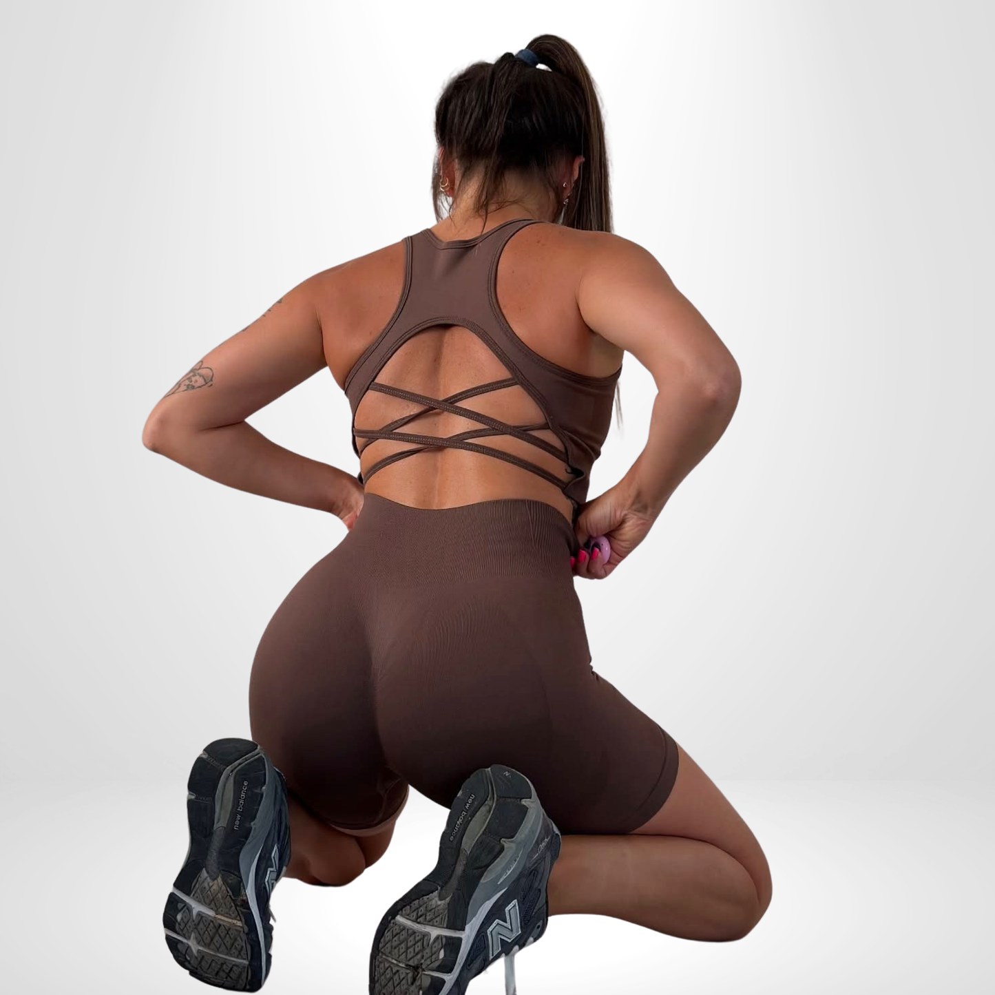 Conjunto Calção Coffe - Nectar Glow