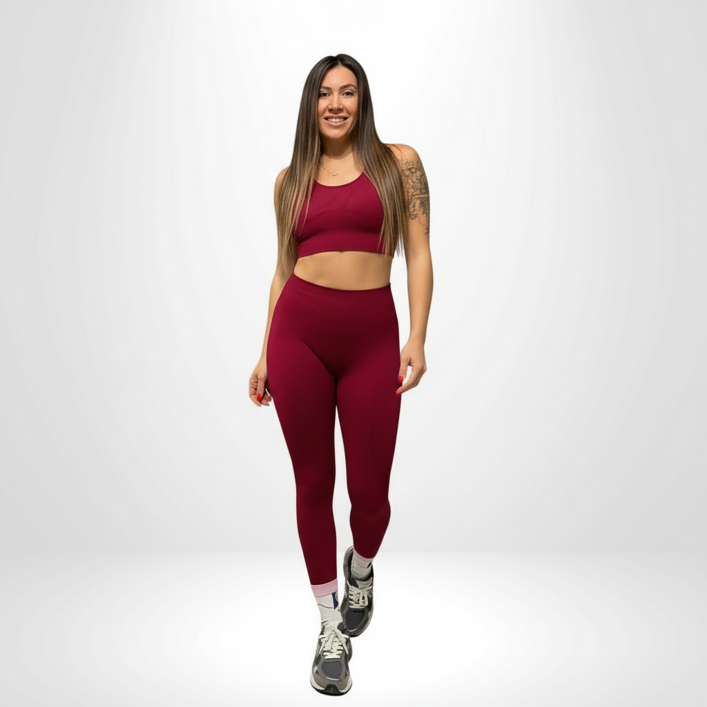 Conjunto Bordeaux - Nectar Glow