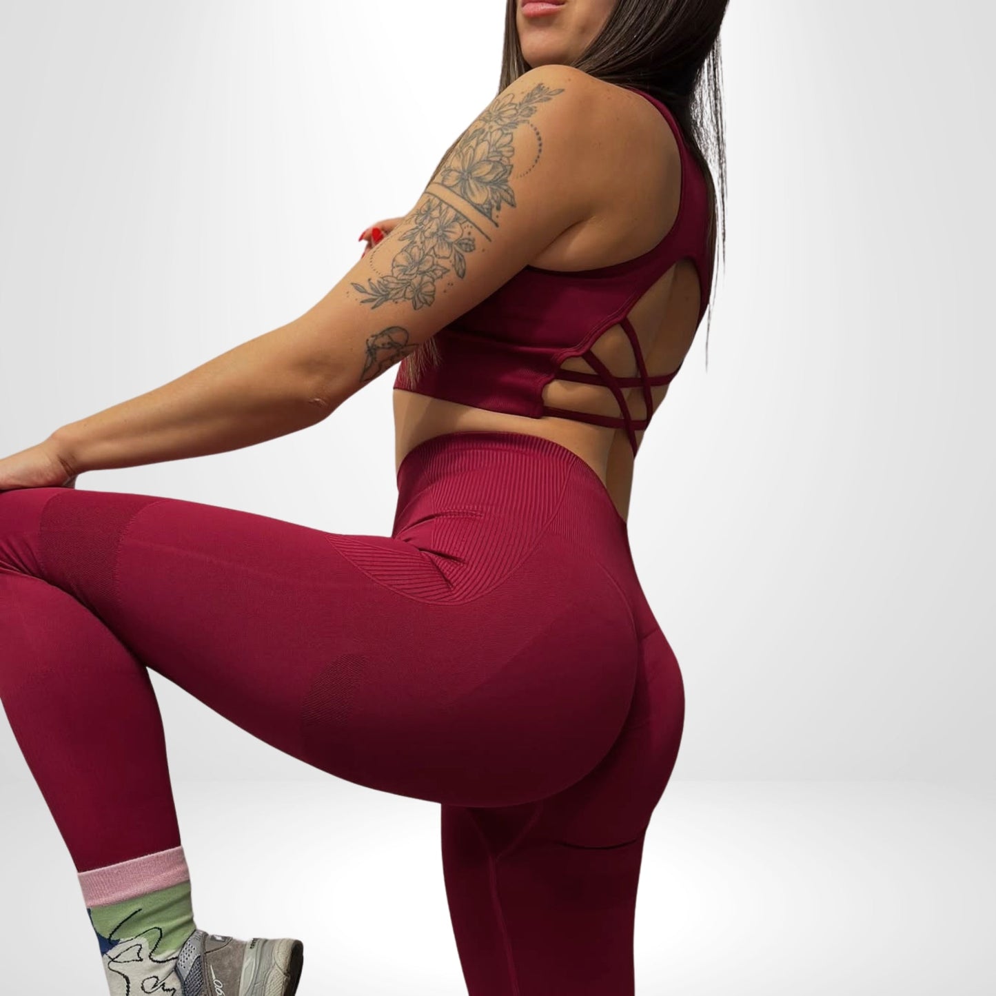 Conjunto Bordeaux - Nectar Glow