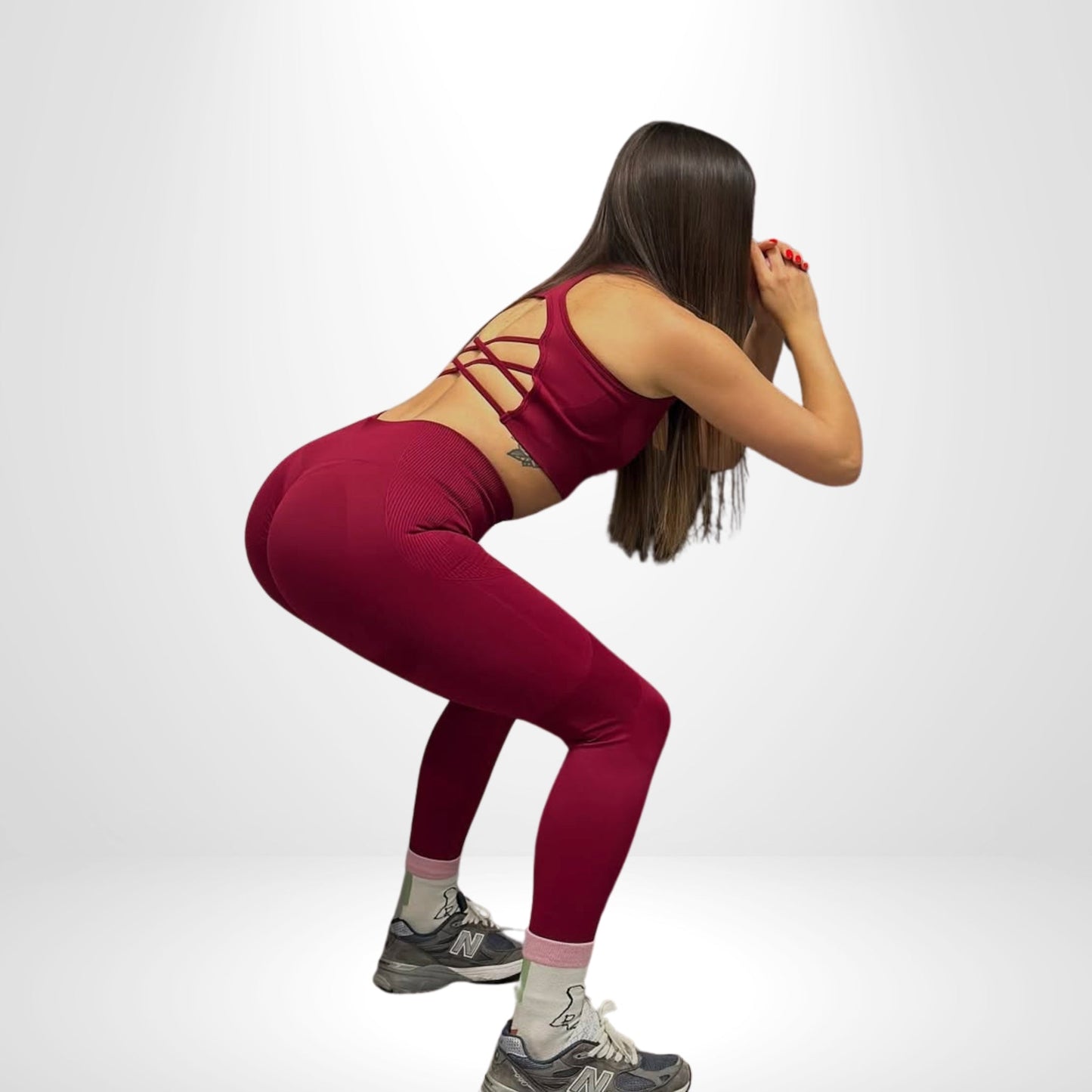 Conjunto Bordeaux - Nectar Glow