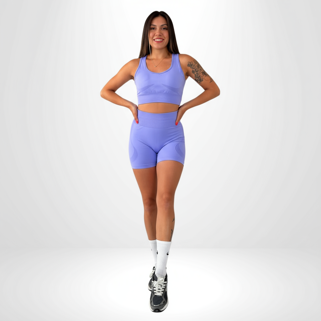 Conjunto Calção Purple - Nectar Glow