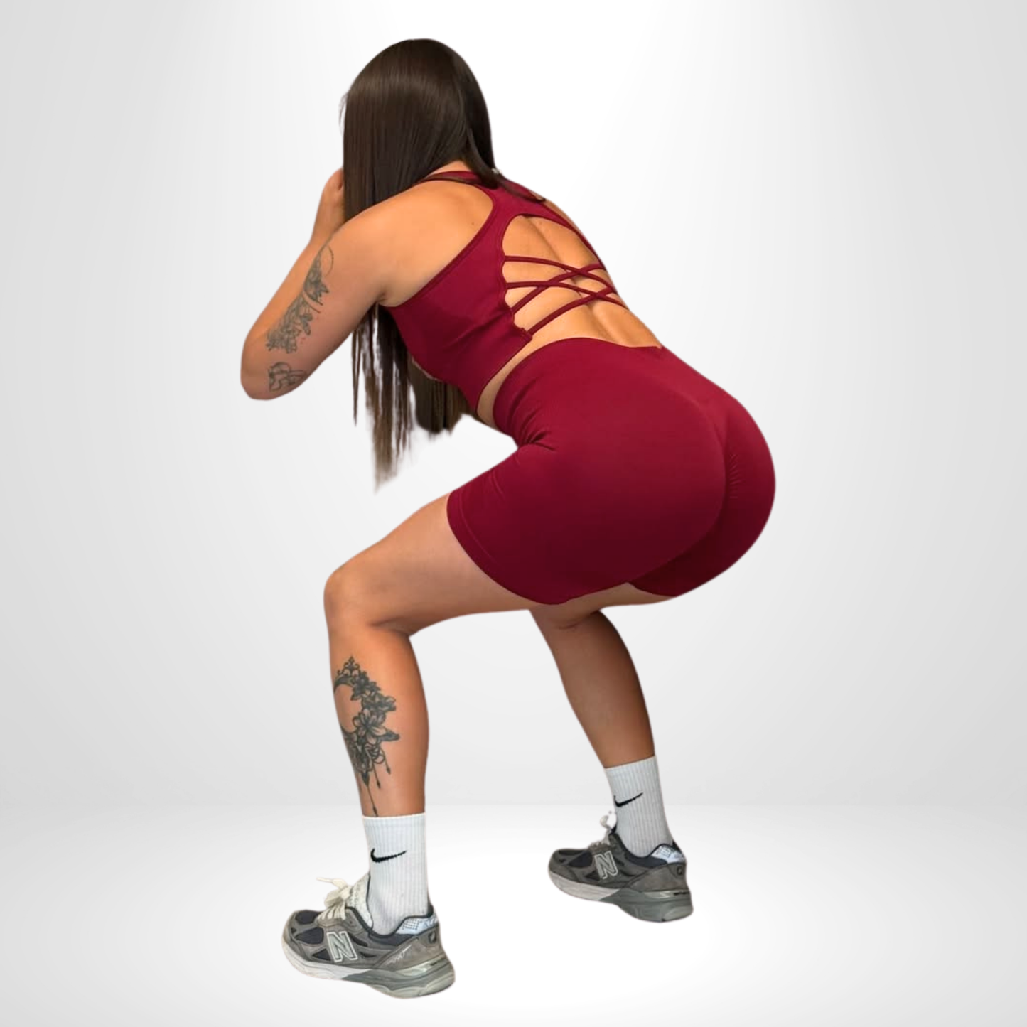 Conjunto Calção Bordeaux - Nectar Glow