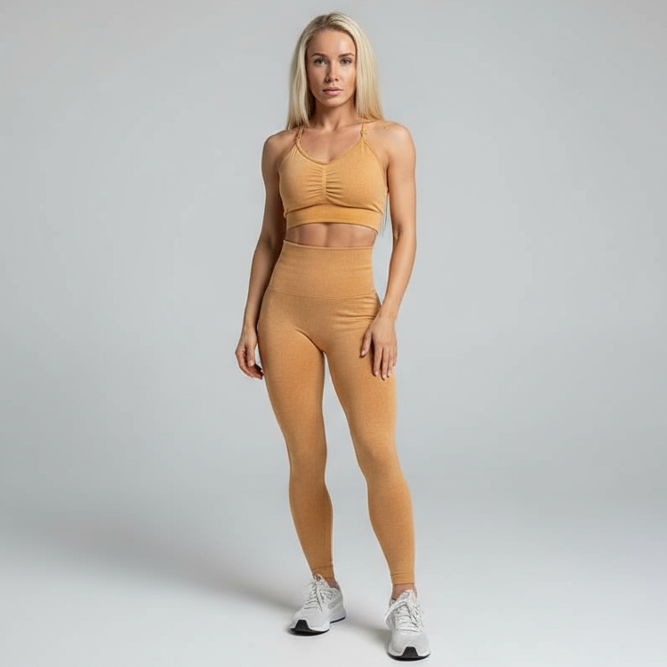 Conjunto Seamless Amarelo