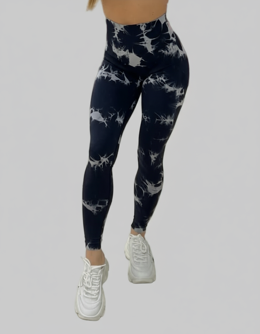 Legging Tie Dye Preta