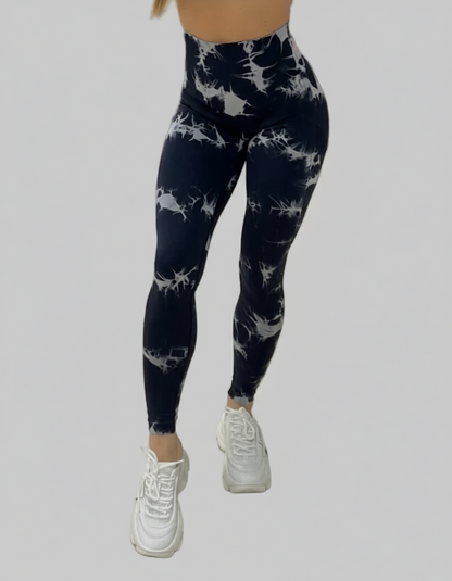 Legging Tie Dye Preta