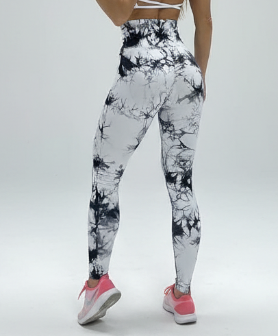 Legging Tie Dye Branca